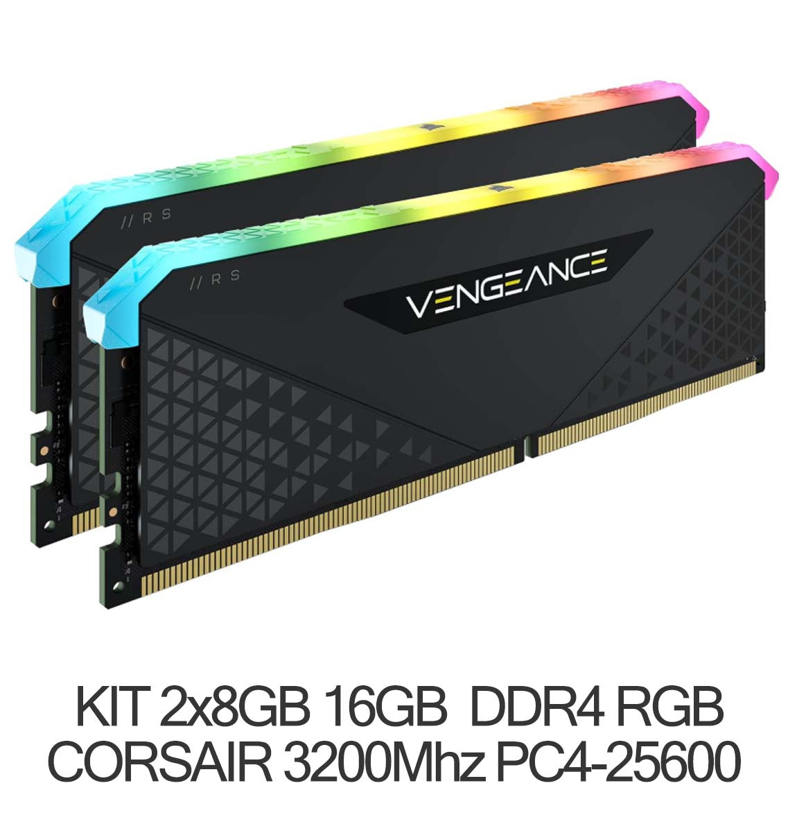 MEMOIRE RAM KIT DDR4 2x8GB 3200Mhz CORSAIR RGB