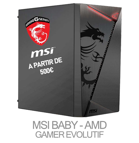 MSI BABY AMD - GAMER EVOLUTIF