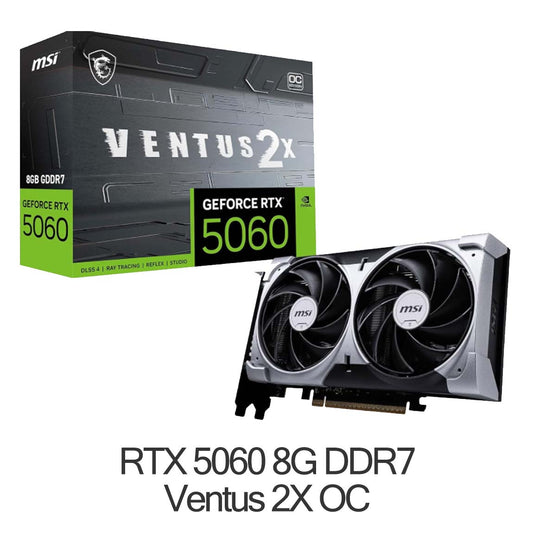 MSI RTX 5060 VENTUS 2X OC 8GB