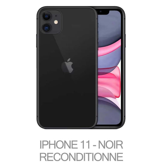 IPHONE 11 NOIR 64GO - RECONDITIONNE